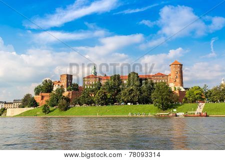 Wawel Castle In Kracow