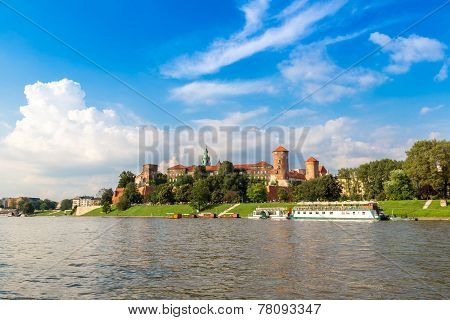 Wawel Castle In Kracow