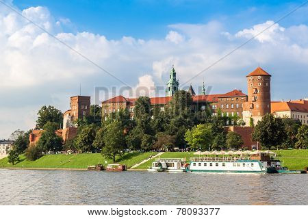 Wawel Castle In Kracow