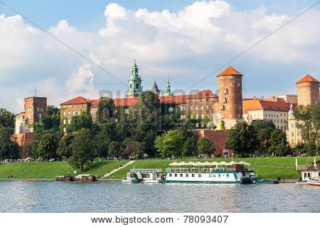 Wawel Castle In Kracow