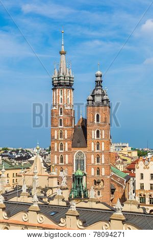 St. Mary's Church In Krakow