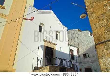 Church of Rosary. Bovino. Puglia. Southern Italy.