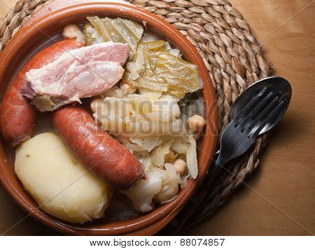 Galician Stew, A Typical Spanish Dish
