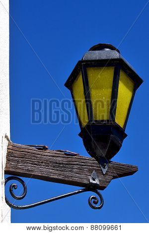 Street Lamp Colonia Del Sacramento  Uruguay