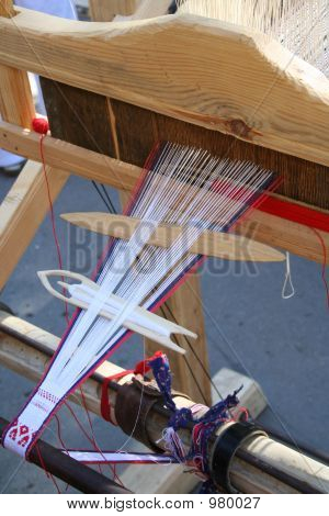 La herramienta de máquina nacional ruso del tejedor