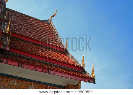 Starověké chrámy centrální centra města Phuket.