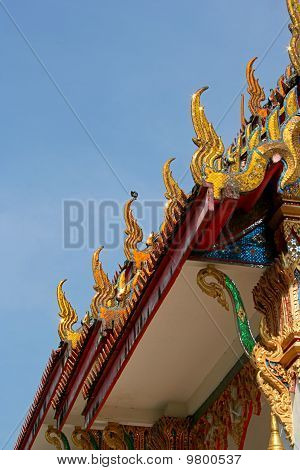 Starověké chrámy centrální centra města Phuket.