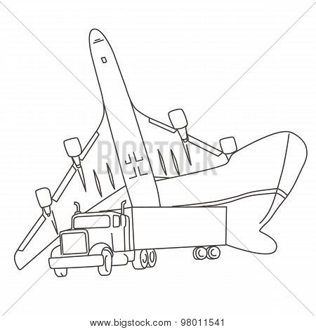 Logistics sign