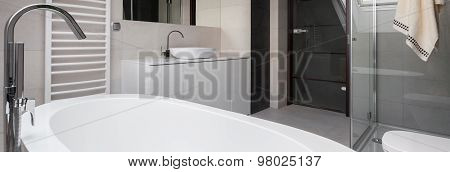 Close-up Of Bathtub