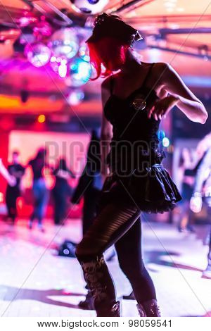 bokeh dancing