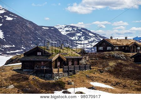 Old Wooden House At The Tyin
