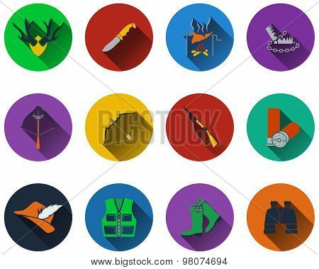Set Of Hunting Icons