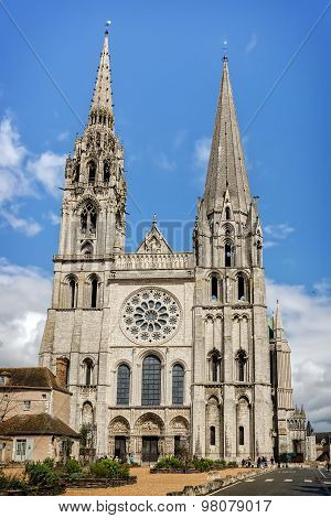 Cathedral Our Lady Of Chartres, France