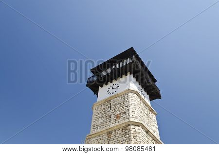 The Clock Tower In The 