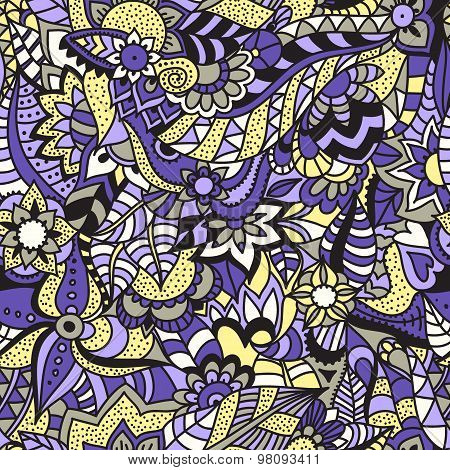 Seamless floral pattern.
