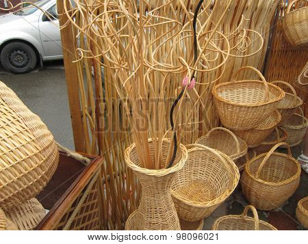 Wattled baskets
