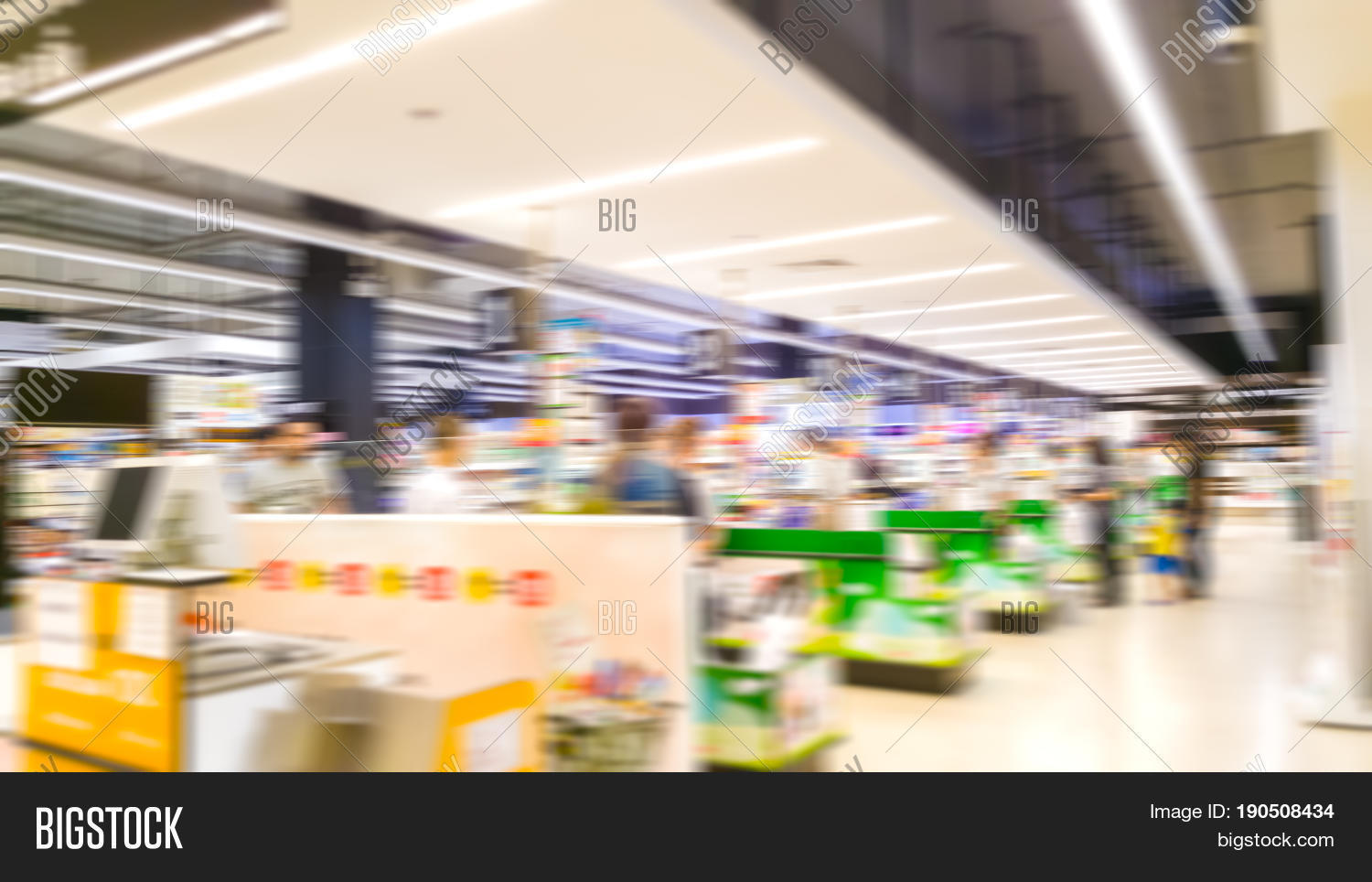 Abstract Blur Cashier Image & Photo (Free Trial) Bigstock