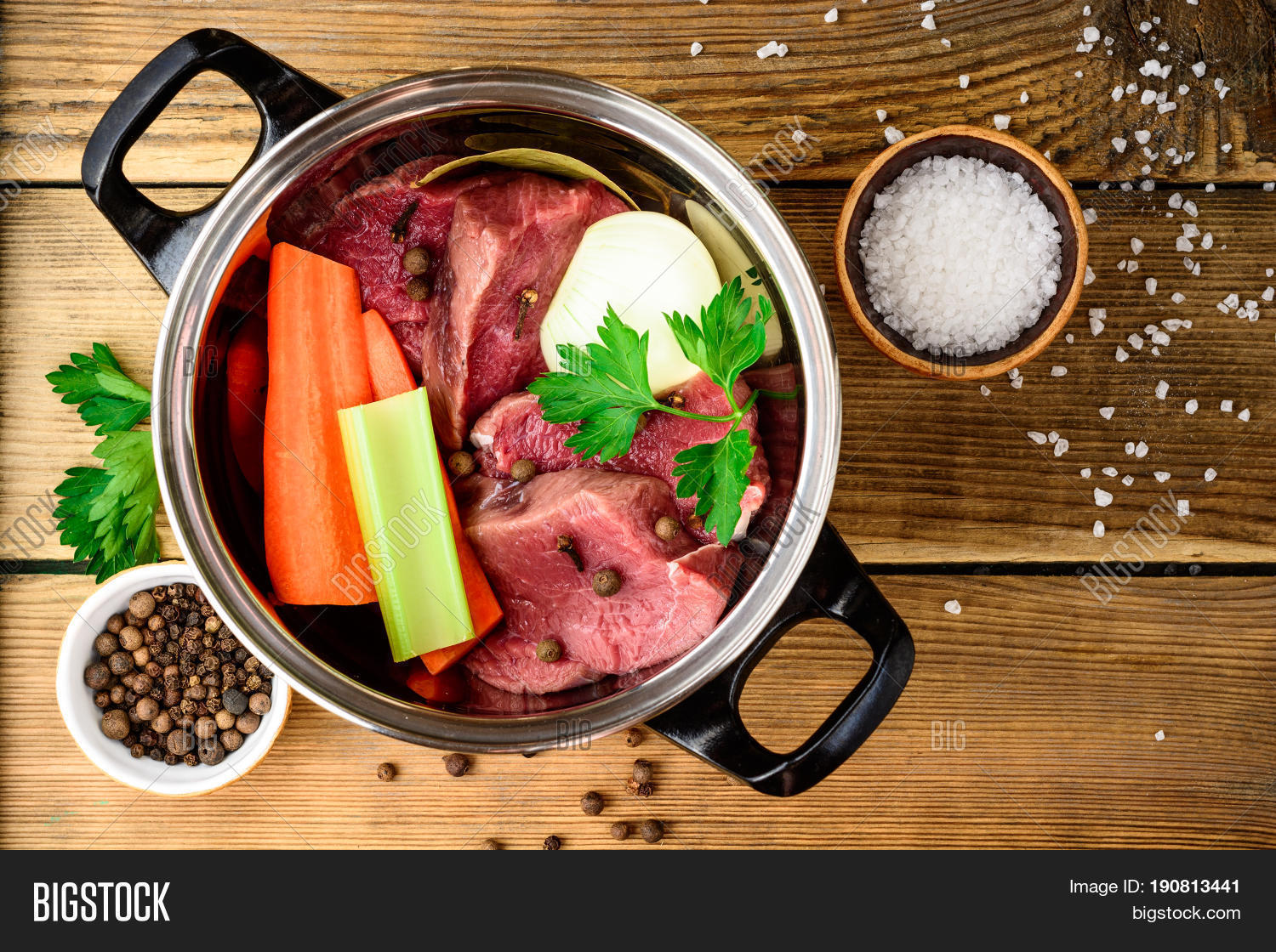 Ingredients Meat Broth Image & Photo (Free Trial) Bigstock