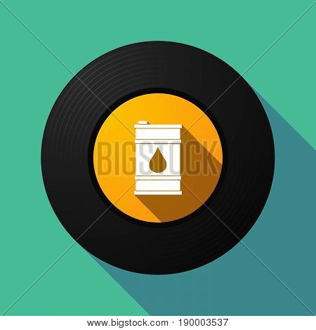 Long Shadow Music Disc With A Barrel Of Oil