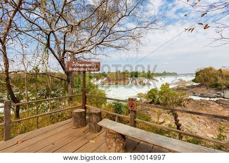 Surrounding Of Khone Phapheng Waterfall