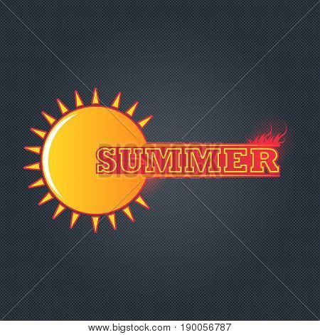 Modern Professional Summer Beach Party Template Logo Design