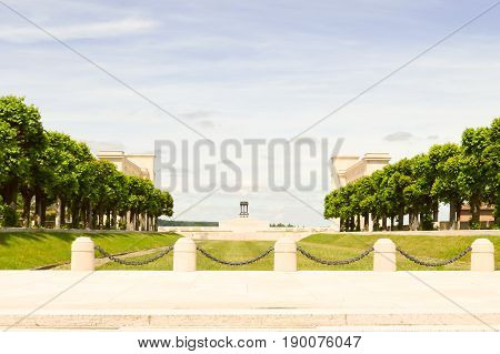 Monument of Pennsylvania Located on the heights of Varennes in Argonne en Meuse