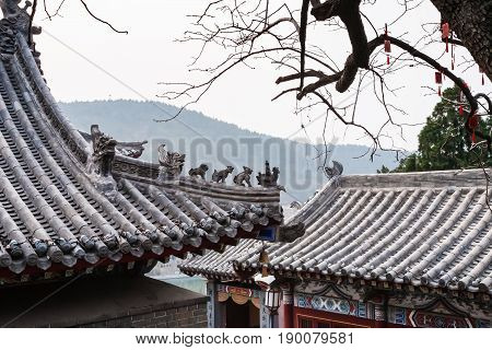 Roof Decoration Of Pagoda On East Hill