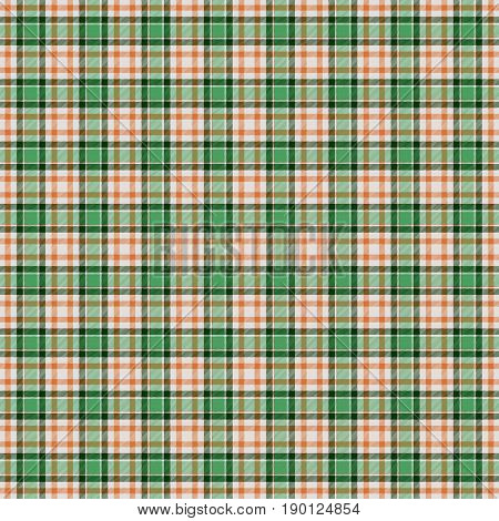 Rural folk style fashion tartan checked seamless pattern