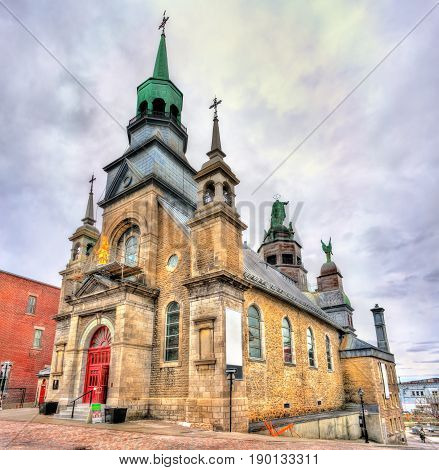 The Notre Dame de Bon Secours Chapel in Montreal, Canada