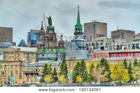 The Notre Dame de Bon Secours Chapel in Montreal, Canada