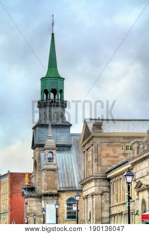 The Notre Dame de Bon Secours Chapel in Montreal, Canada
