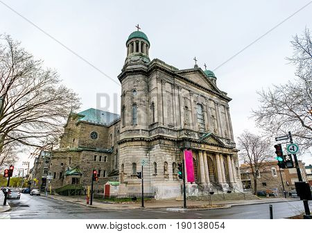 Saint Jean-Baptiste Church in Montreal - Quebec, Canada