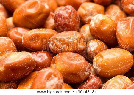 Eleagnus as background. A close . A photo