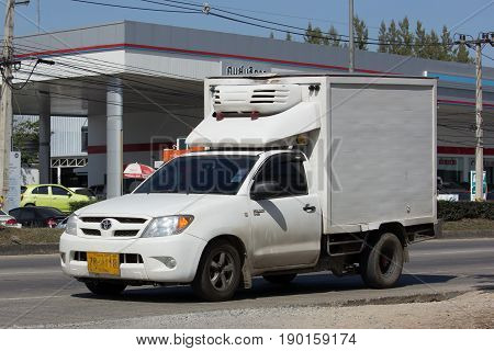 Private Cold Container Truck For Ice And Freed Food Transportation