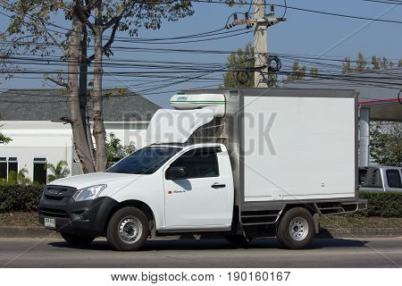 Private Cold Container Truck For Ice And Freed Food Transportation