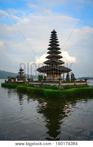 Pura Ulun Danu Temple In Bali, Indonesia