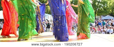 Colorful Skirts Of Belly Dancers