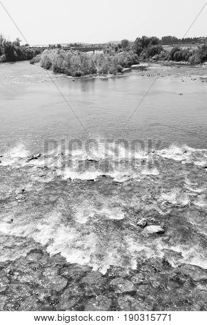 Near The River And Nature