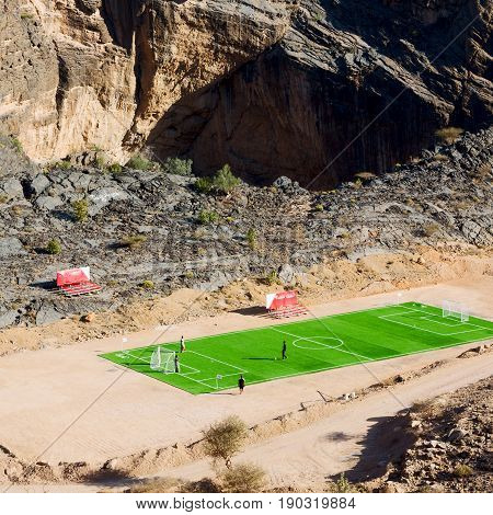 In Oman  The Old Mountain     Gorge