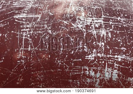Textured Color Paint On Metal Background
