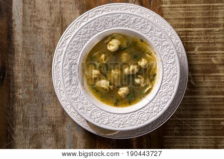 Capeletti In Brodo - Italian Cuisine