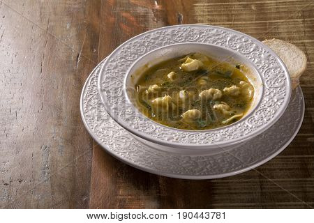 Capeletti In Brodo - Italian Cuisine