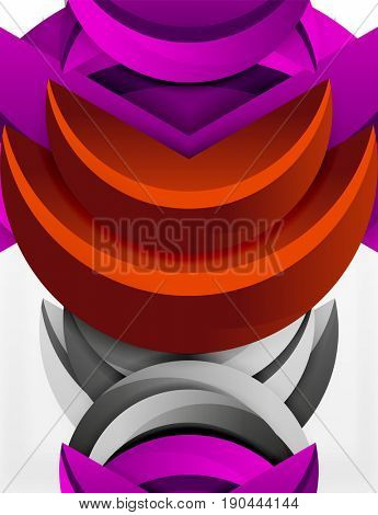 3D wave lines design. Dynamic effect abstract Illustration, modern pattern template