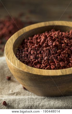 Raw Red Organic Annatto Seeds
