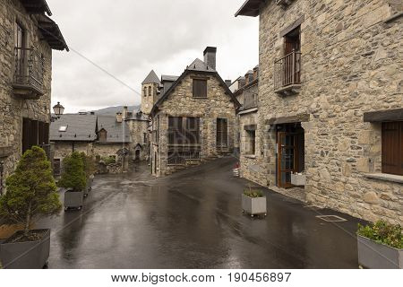 For The Town Of Lanuza In The Pyrenees Of Huesca