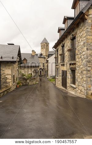 For The Town Of Lanuza In The Pyrenees Of Huesca