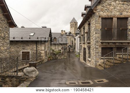 For The Town Of Lanuza In The Pyrenees Of Huesca
