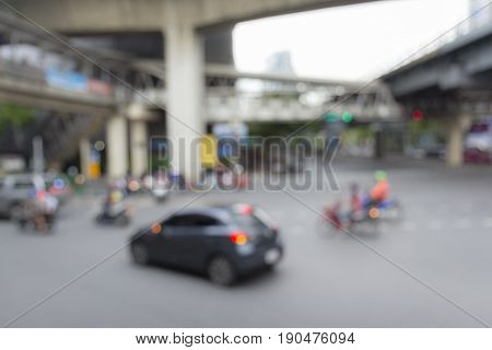 Blur Traffic Scene