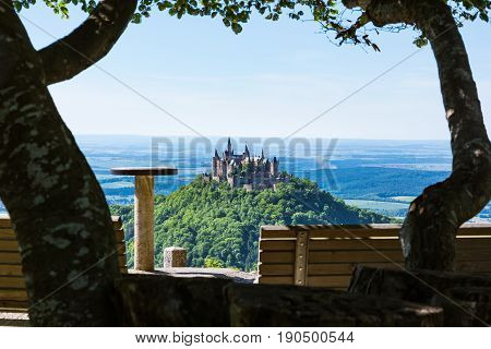 Burg Hohenzollern German European Castle Architecture Ancient Destination Travel Famous Swabia Featu