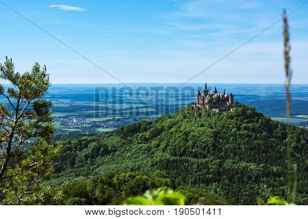 Burg Hohenzollern German European Castle Architecture Ancient Destination Travel Famous Swabia Featu